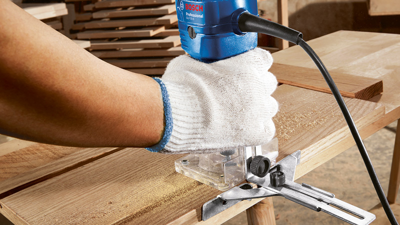 BOSCH Kantenfräse GLF 55-6