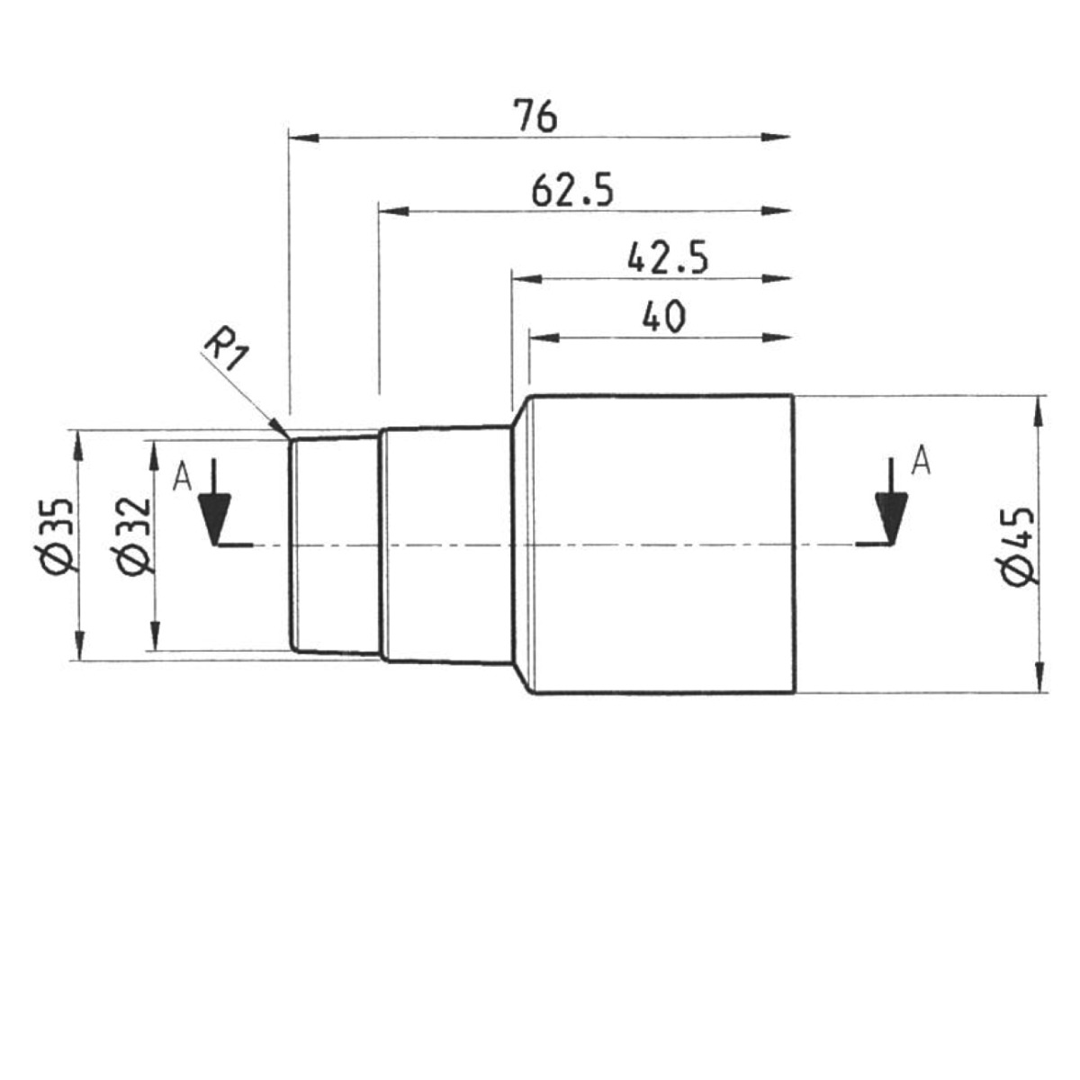 STÜRMER Universaladapter Cleancraft Ø 35/32