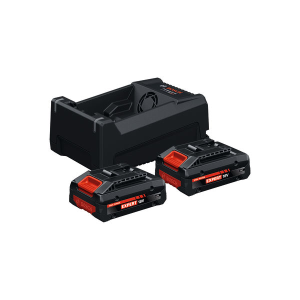 BOSCH Starter-Set 2x EXBA18V-40 + GAL 12V/18V-80 BOSCH Starter-Set 2x EXBA18V-40 + GAL 12V/18V-80
