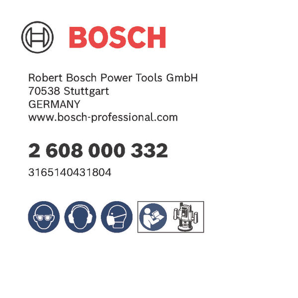 BOSCH Führungshilfe BOSCH Führungshilfe