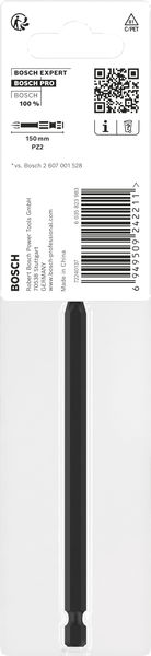 BOSCH PRO Pozidriv Impact Bit, PZ2, 150 mm BOSCH PRO Pozidriv Impact Bit, PZ2, 150 mm