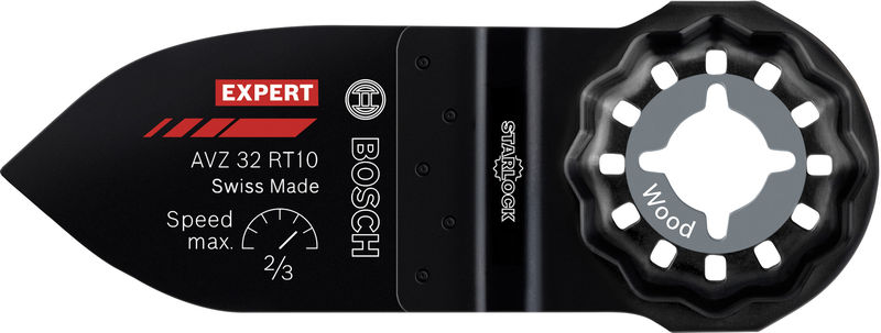 BOSCH EXPERT AVZ 32 RT10 Schleiffinger, 32 x 53 mm BOSCH EXPERT AVZ 32 RT10 Schleiffinger, 32 x 53 mm