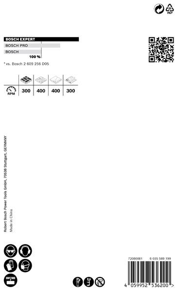 BOSCH EXPERT Construction Material Lochsäge, 79x60 mm