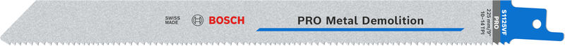 BOSCH PRO Metal Demolition S1125VF Säbelsägeblatt, 1,25 x 19 x 225 mm, 25-tlg. BOSCH PRO Metal Demolition S1125VF Säbelsägeblatt, 1,25 x 19 x 225 mm, 25-tlg.