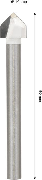 BOSCH CYL-9 Soft Ceramic Bohrer, 14 x 90 mm