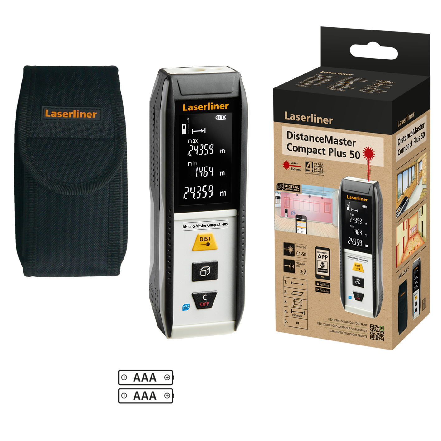 LASERLINER DistanceMaster Compact Plus 50
