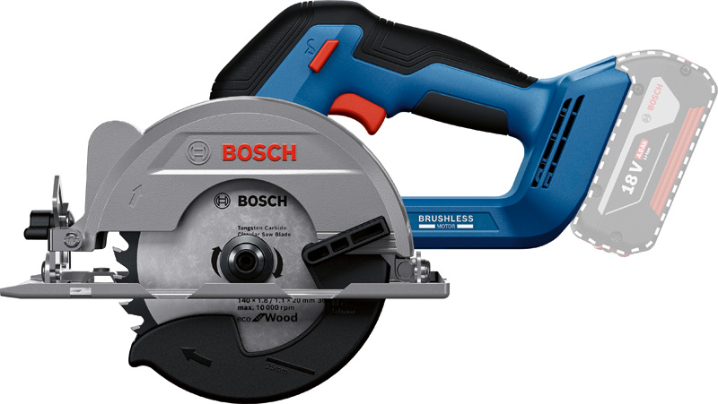 BOSCH Akku-Handkreissäge GKS 18V-51 in L-BOXX