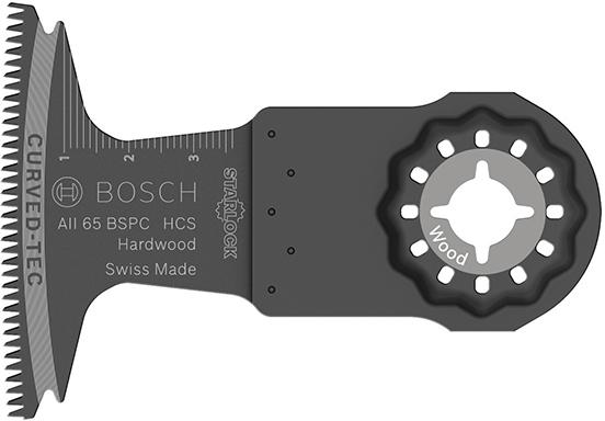 BOSCH HCS Tauchsägeblatt AII 65 BSPC Hard Wood, 40 x 65 mm, 1er-Pack