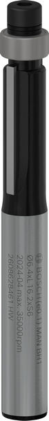 BOSCH PRO Bündigfräser mit untenlieg. Führungskugellager, Ø 6,4 x L 16,2, Schaft 6 mm