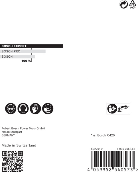 BOSCH EXPERT M480 Schleifnetz, 93x93mm, K150, 5-tlg. BOSCH EXPERT M480 Schleifnetz, 93x93mm, K150, 5-tlg.