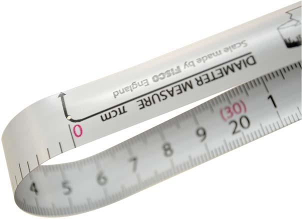 HULTAFORS Taschenbandmaß Talmeter 3mx16mm weiß Hultafors