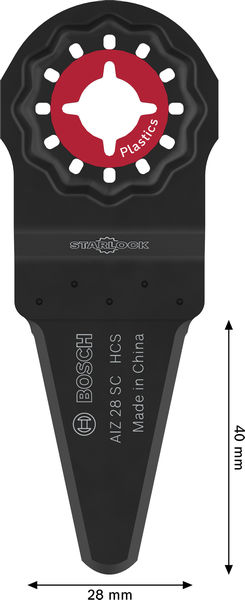 BOSCH AIZ 28 SC Kunststoff Schneider, Starlock, 28 x 40 mm, TU25 BOSCH AIZ 28 SC Kunststoff Schneider, Starlock, 28 x 40 mm, TU25