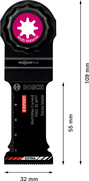 BOSCH EXPERT MultiMax PAIZ 32 APIT Blatt für Multifunktionswerkzeuge, 32 mm