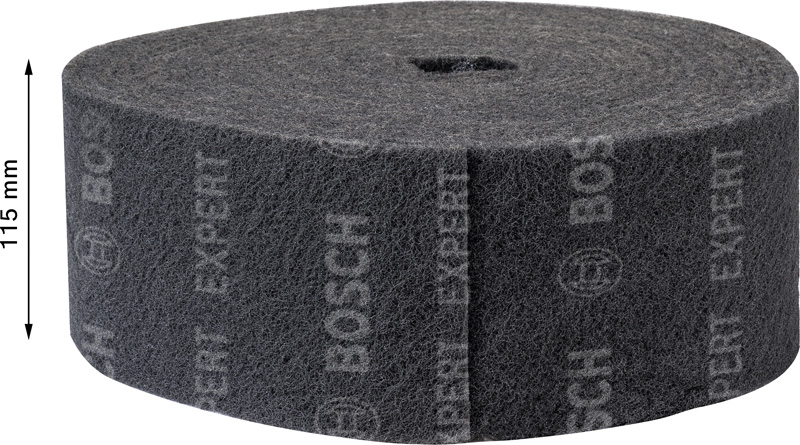 BOSCH EXPERT N880 Vliesrolle, 115x10mm, Ultra feines SiC BOSCH EXPERT N880 Vliesrolle, 115x10mm, Ultra feines SiC