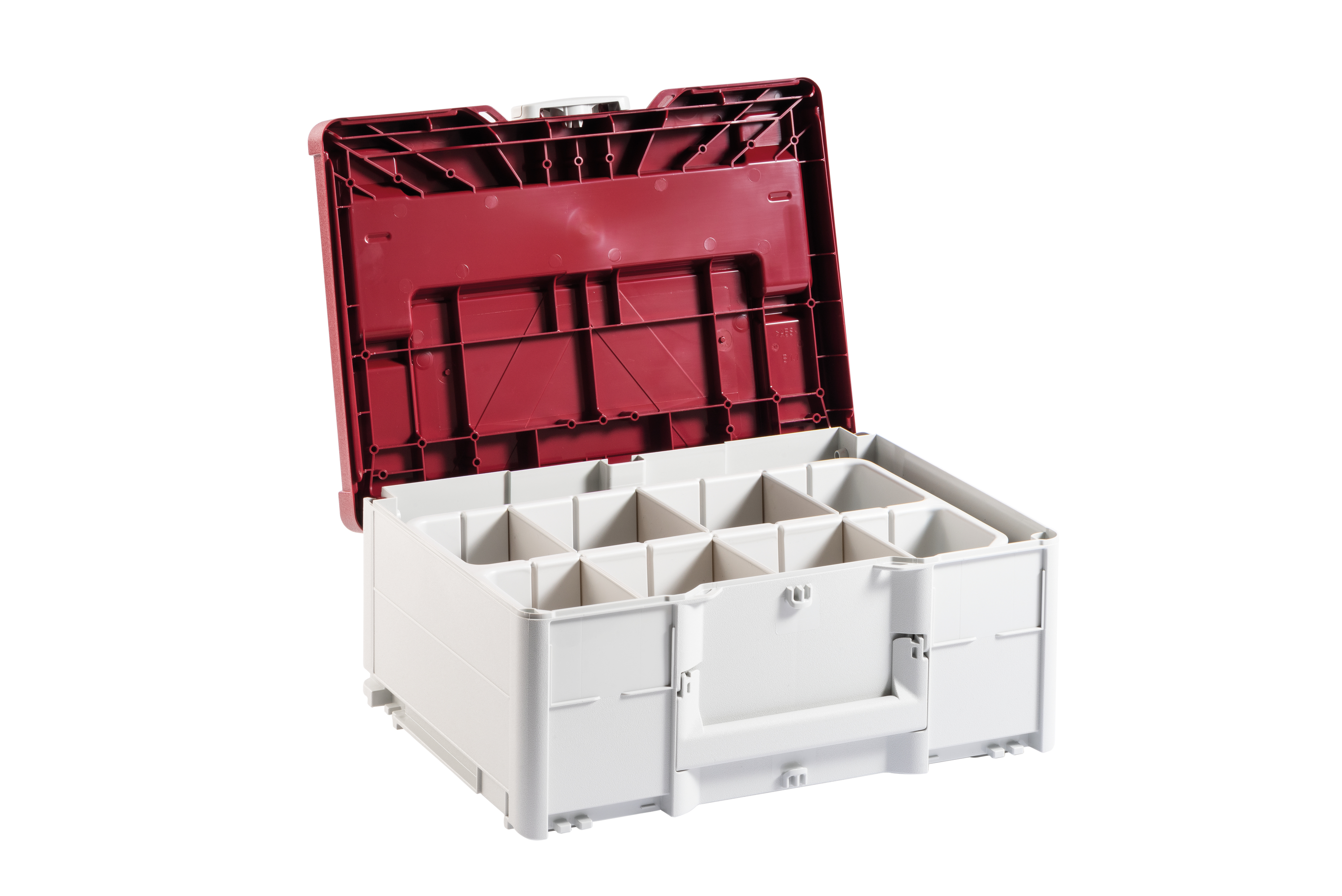 LAMELLO Systainer3 M 187, mit Einlage und 6 Abtrennern LAMELLO Systainer3 M 187, mit Einlage und 6 Abtrennern