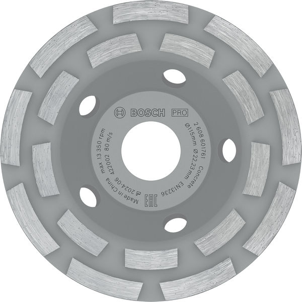 BOSCH PRO Concrete Topfscheibe, 50 x 115 mm, 22,23 mm