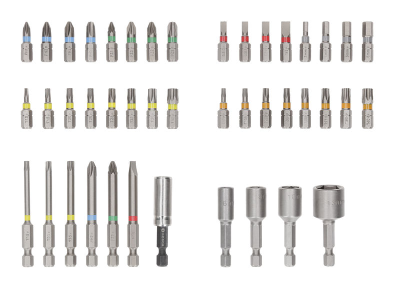 BOSCH Extra Hard Schrauberbit-Set, 43-tlg.