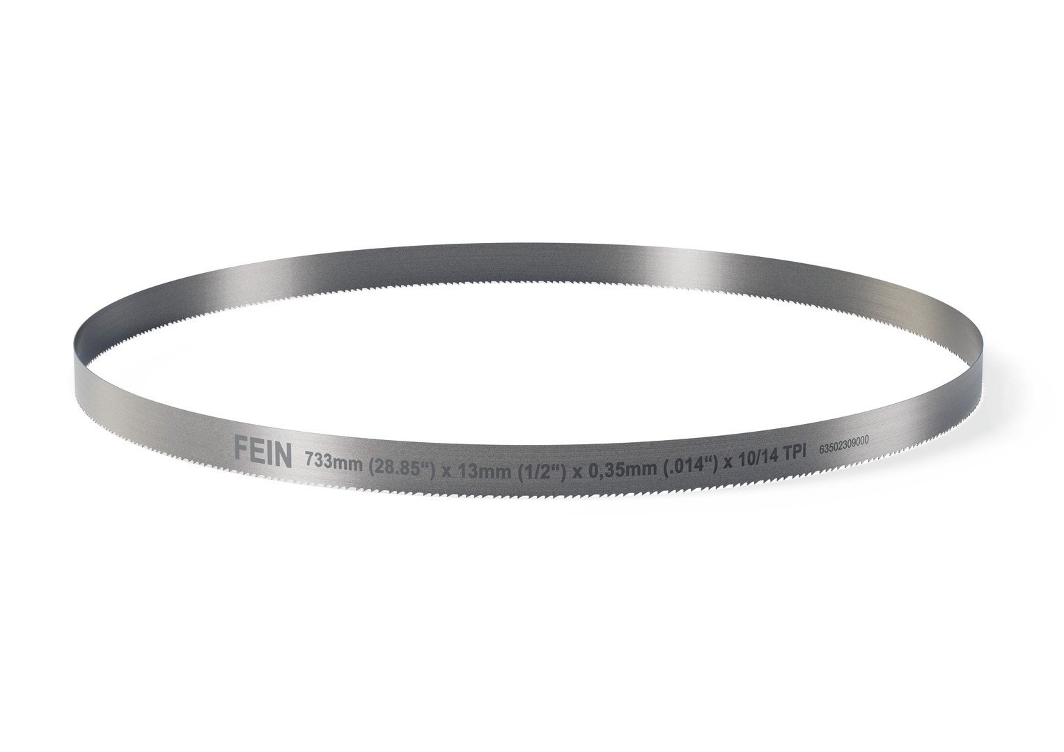 FEIN Bandsägeblatt für Metall und Kunststoff BIM 733 T10 MS FEIN Bandsägeblatt für Metall und Kunststoff BIM 733 T10 MS