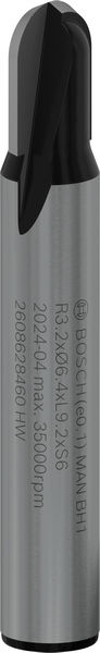 BOSCH PRO Hohlkehlfräser, R 3,2, Schaft 6 mm BOSCH PRO Hohlkehlfräser, R 3,2, Schaft 6 mm