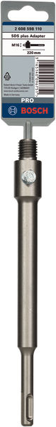 BOSCH PRO SDS plus Adapter, 220 mm, M16