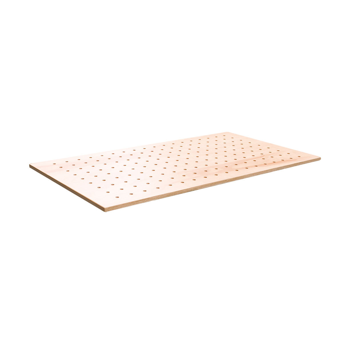 HOLZKRAFT Lochrasterplatte Buche-Multiplex, 1250 x 800 mm