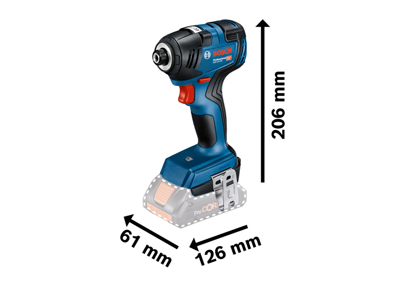 BOSCH Akku-Drehschlagschrauber GDR 18V-200 BOSCH Akku-Drehschlagschrauber GDR 18V-200