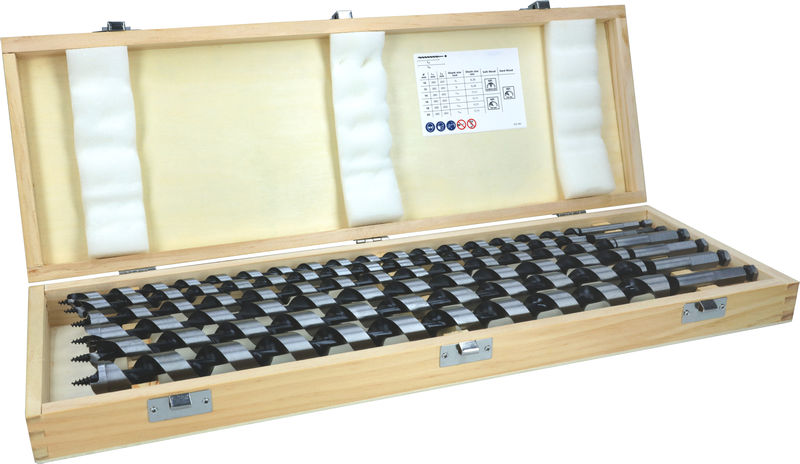 BOSCH PRO Wood Holzschlangenbohrer Set, L450 mm, 6-tlg. BOSCH PRO Wood Holzschlangenbohrer Set, L450 mm, 6-tlg.