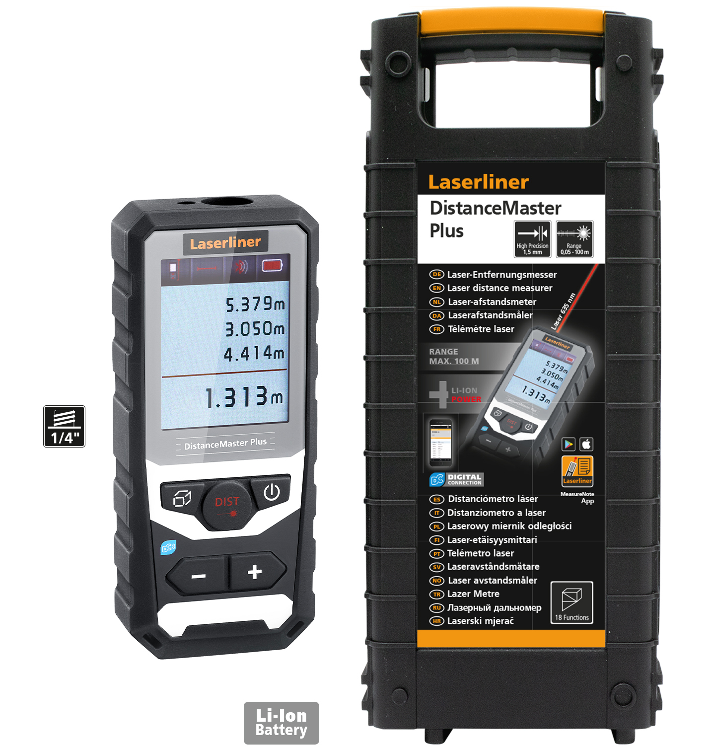 LASERLINER DistanceMaster Plus 100 m