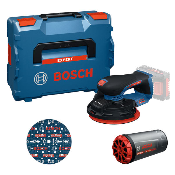 BOSCH Akku-Exzenterschleifer EXEX18V-150-5, L-BOXX 162