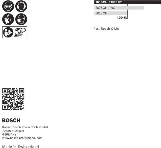 BOSCH EXPERT C470 Schleifblatt Set, 100x150mm, K60-180, 7 Löcher, 10-tlg. BOSCH EXPERT C470 Schleifblatt Set, 100x150mm, K60-180, 7 Löcher, 10-tlg.