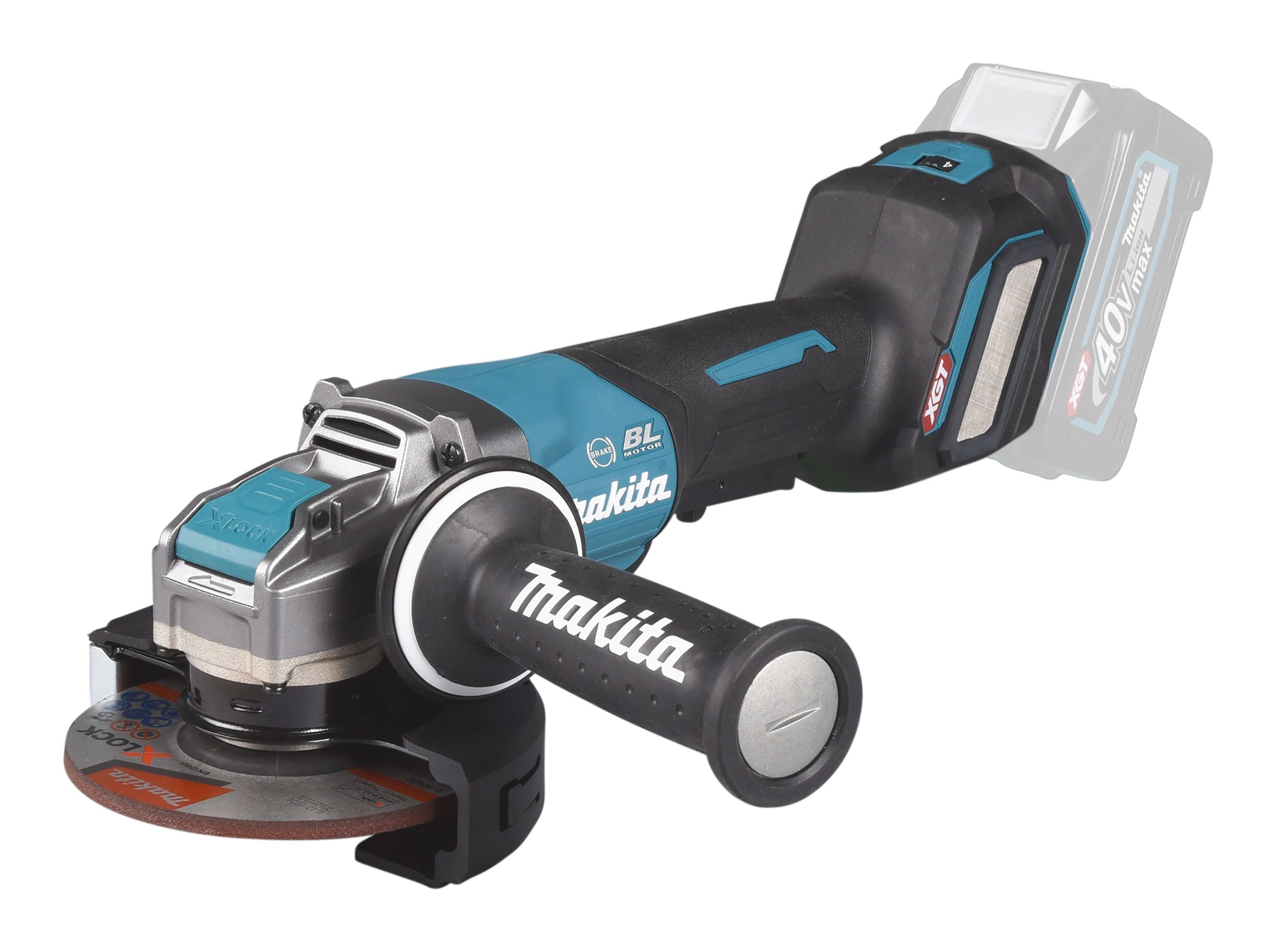 MAKITA Akku-Winkelschleifer GA044GZ 40V max. MAKITA Akku-Winkelschleifer GA044GZ 40V max.