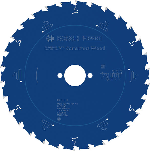 BOSCH EXPERT Construct Wood Kreissägeblatt, 210x2/1,3x30 mm, Z30