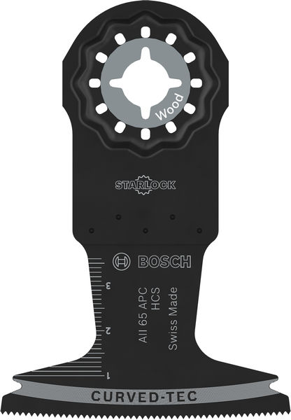 BOSCH AII 65 APC Holz Tauchsägeblatt, Starlock, 65 x 40 mm, TU25