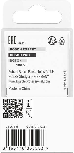 BOSCH PRO Profilnutfräser, R 6,3, Schaft 8 mm BOSCH PRO Profilnutfräser, R 6,3, Schaft 8 mm