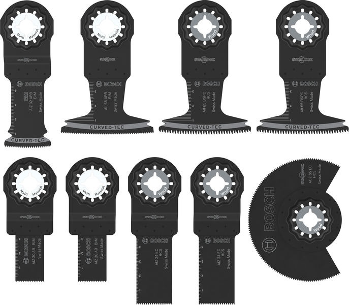 BOSCH Holz- und Weichmetall-Set, 9-tlg.