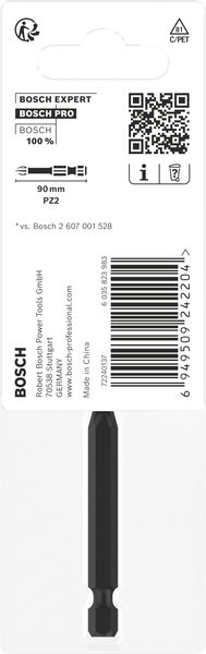 BOSCH PRO Pozidriv Impact Bit, PZ2, 90 mm