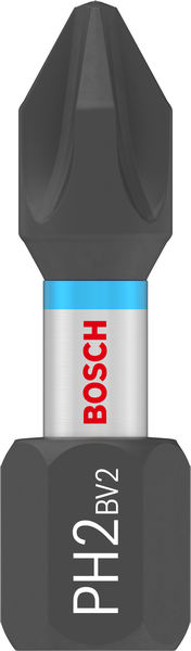 BOSCH PRO Phillips Impact Bit, PH2, 25 mm, Display, 10 x 25-tlg BOSCH PRO Phillips Impact Bit, PH2, 25 mm, Display, 10 x 25-tlg