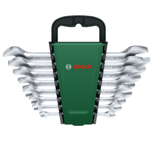 BOSCH Handwerkzeuge Doppelmaulschlüssel-Set 8-teilig BOSCH Handwerkzeuge Doppelmaulschlüssel-Set 8-teilig