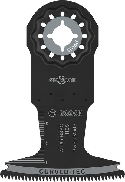 BOSCH AII 65 BSPC Holz Tauchsägeblatt, Starlock, 65 x 40 mm, 5-tlg.