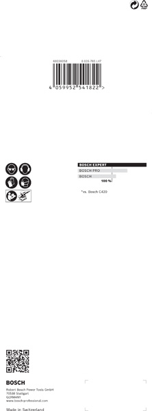 BOSCH EXPERT C470 Schleifblatt, 93x230mm, K180, 8 Löcher, 10-tlg. BOSCH EXPERT C470 Schleifblatt, 93x230mm, K180, 8 Löcher, 10-tlg.