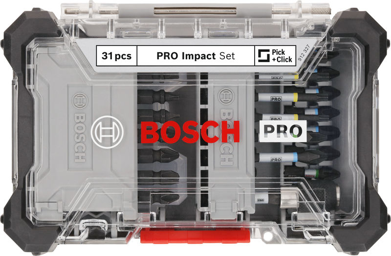 BOSCH PRO Impact Bit Set, Display, 6 x 31-tlg BOSCH PRO Impact Bit Set, Display, 6 x 31-tlg
