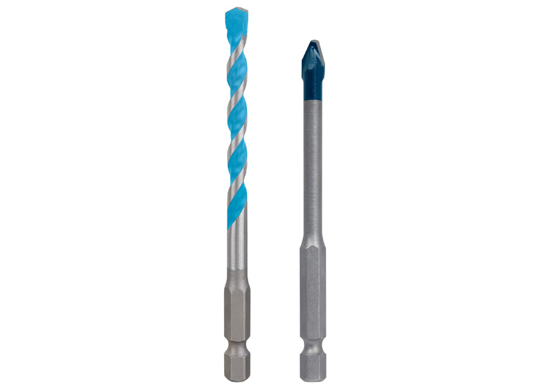 BOSCH EXPERT HEX-9 Hard Ceramic+EXPERT HEX-9 Multi Construction Bohrer-Set, 6mm, 2tlg. BOSCH EXPERT HEX-9 Hard Ceramic+EXPERT HEX-9 Multi Construction Bohrer-Set, 6mm, 2tlg.