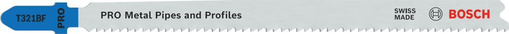 BOSCH PRO Metal Pipes and Profiles T321BF Stichsägeblatt, 132 mm, 5-tlg.