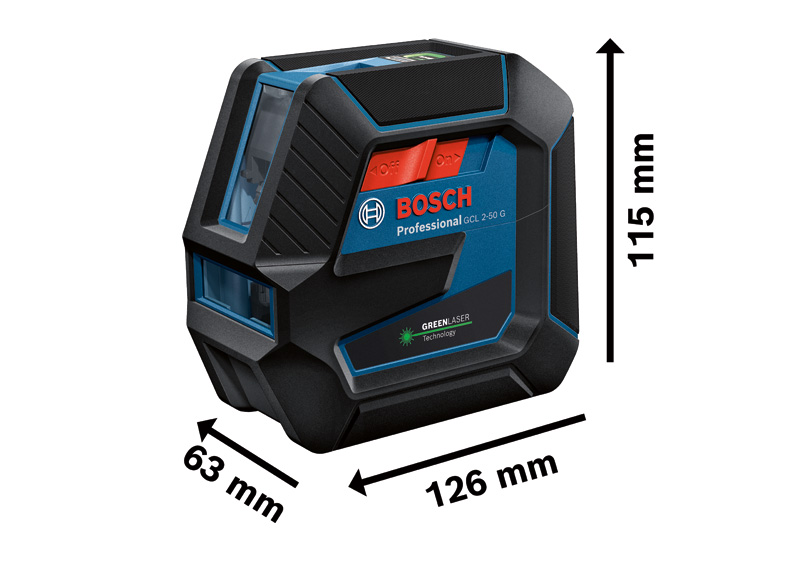 BOSCH Kombilaser GCL 2-50 G mit Baustativ