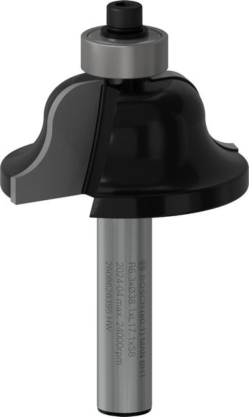 BOSCH PRO Profilfräser klassisch, R 6,3, Schaft 8 mm BOSCH PRO Profilfräser klassisch, R 6,3, Schaft 8 mm