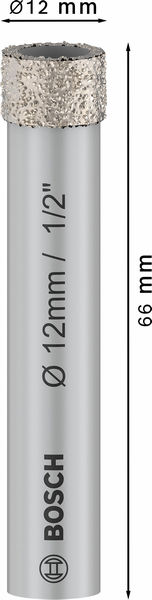 BOSCH PRO Ceramic dry Bohrer, 12 x 66 mm