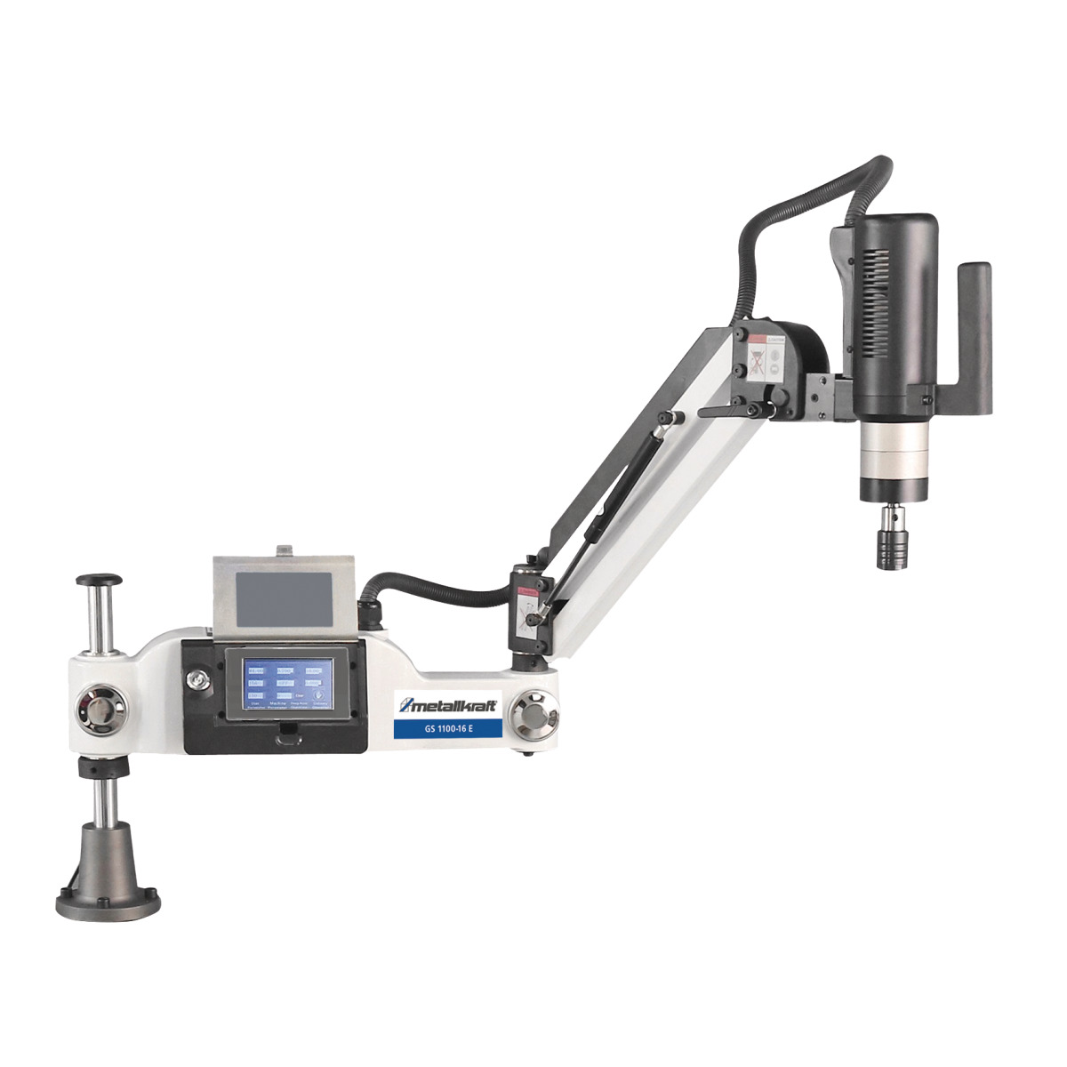 STÜRMER Elektrische Gewindeschneidmaschine Metallkraft GS 1100-16 E Aktions-Set inkl. Unterbau