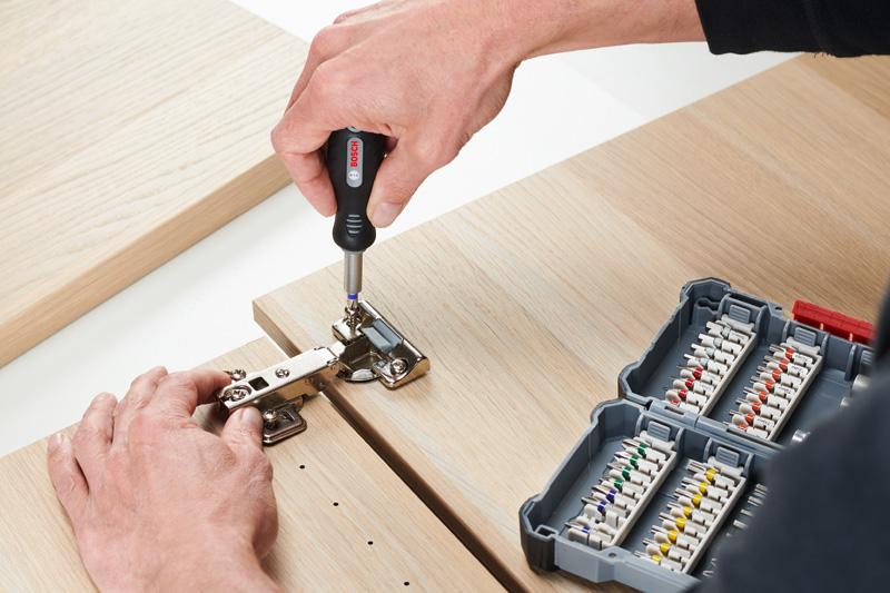 BOSCH Extra Hard Schrauberbit-Set, Auststeller, 44+1-tlg. BOSCH Extra Hard Schrauberbit-Set, Auststeller, 44+1-tlg.