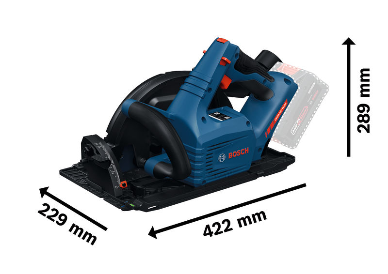 BOSCH EXPERT Akku-Kreissäge EXKS18V-68GX, L-BOXX 238