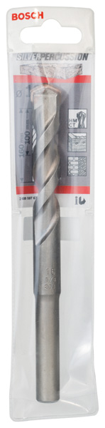 BOSCH Betonbohrer CYL-3, 16 x 100 x 160 mm, d 12,3 mm, 1er-Pack BOSCH Betonbohrer CYL-3, 16 x 100 x 160 mm, d 12,3 mm, 1er-Pack
